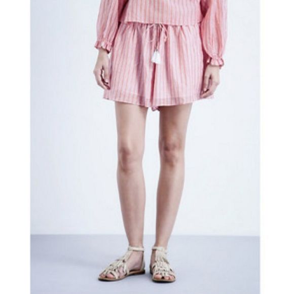 Zimmermann Roza Cotton Voile Shorts Size 1 US Size 6 - Picture 1 of 14